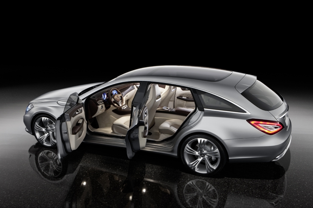 Mercedes CLS Shooting Break - zdjęcia bez kamuflażu