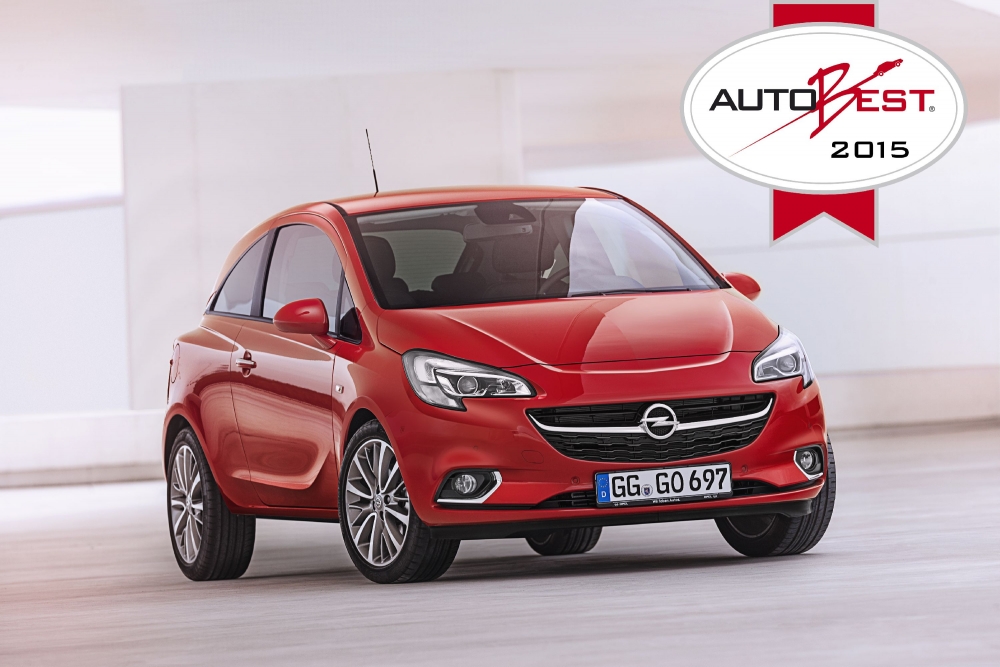 Opel Corsa wyróżniony prestiżową nagrodą AUTOBEST 2015