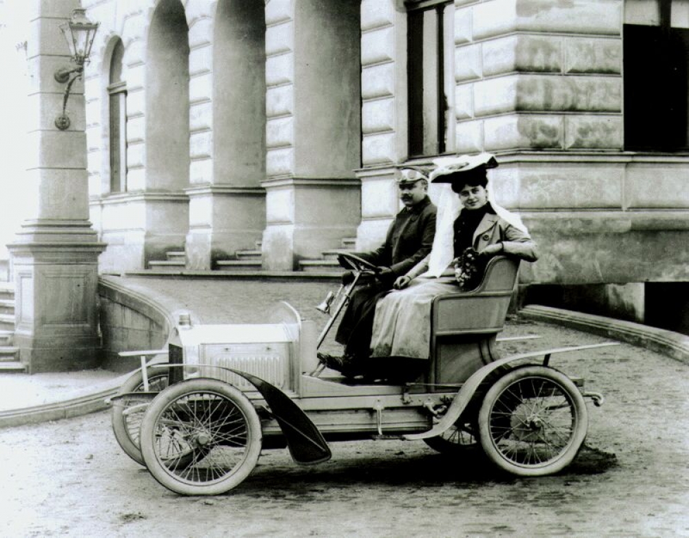 Laurin & Klement Typ A - od roweru do automobilu