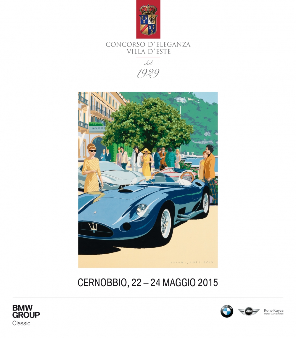 Concorso dEleganza Villa dEste 2015: w stylu szalonych lat 70.
