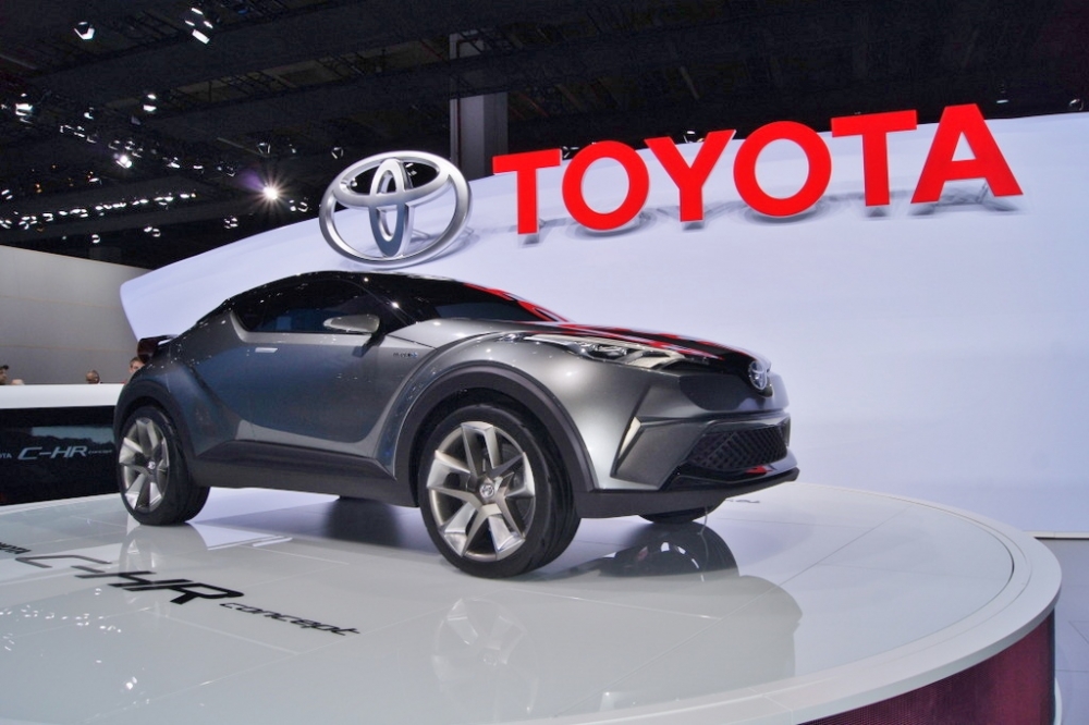 Wersja produkcyjna Toyoty C-HR na Detroit Motor Show 2016