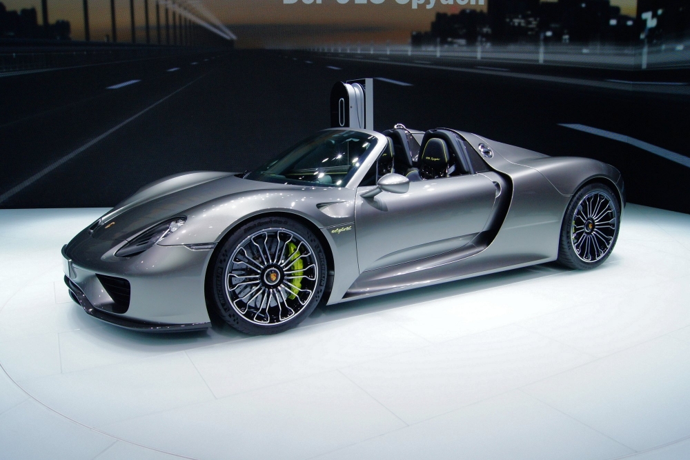 Porsche 918 Spyder we Frankfurcie