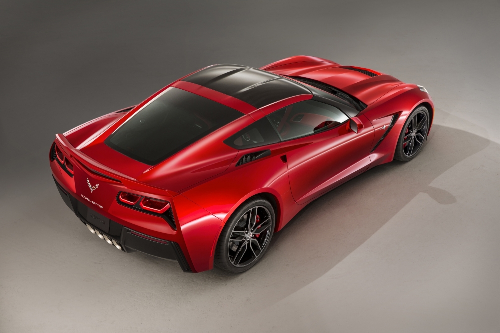 Chevrolet Corvette 2015 z systemem Performance Data Recorder