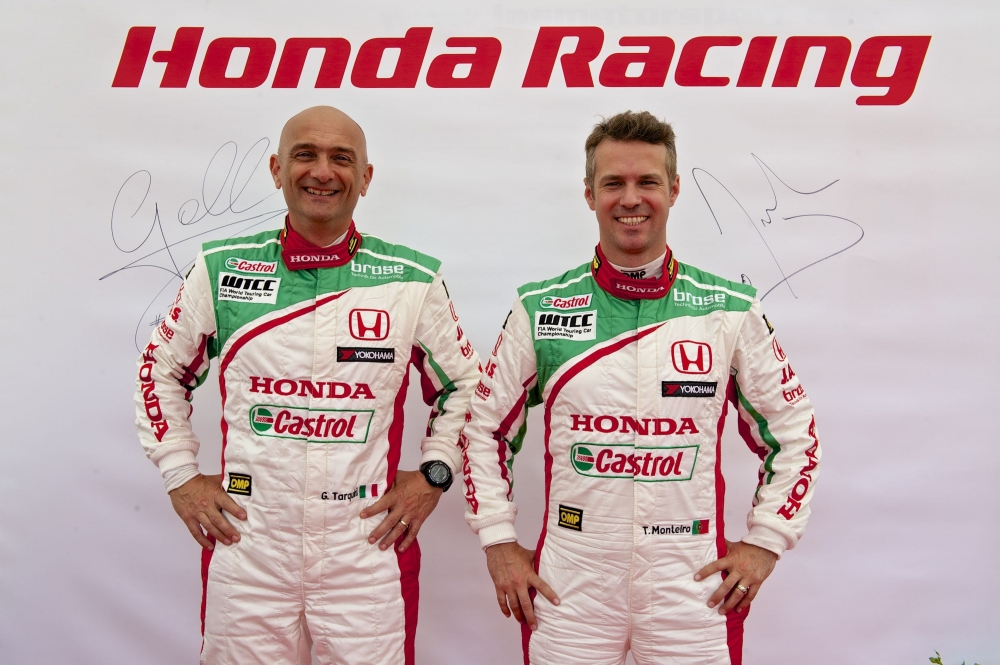 Tarquini i Monteiro ponownie w barwach Hondy w WTCC w sezonie 2014