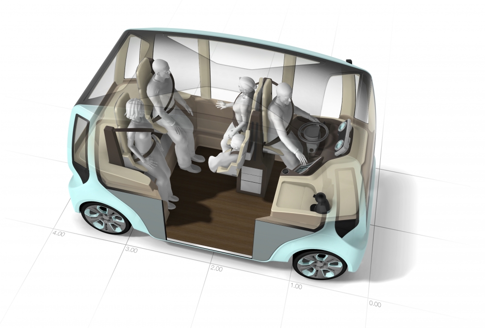 Rinspeed microMAX - autobus przyszłości