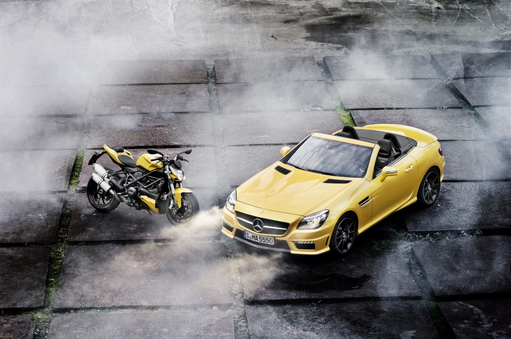 SLK w stylu Ducati