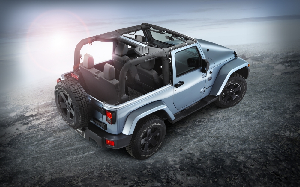 Jeep Wrangler Arctic w zimowej stylistyce