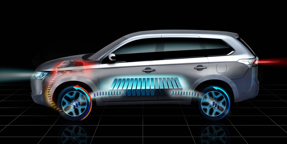 Mitsubishi na żywo z Paryża!