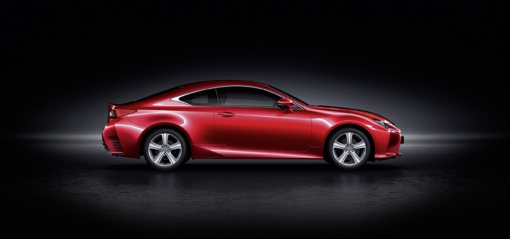 Lexus RC z nowym 