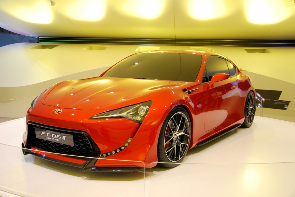 Toyota FT-86 w nowym kolorze na IAA 2011