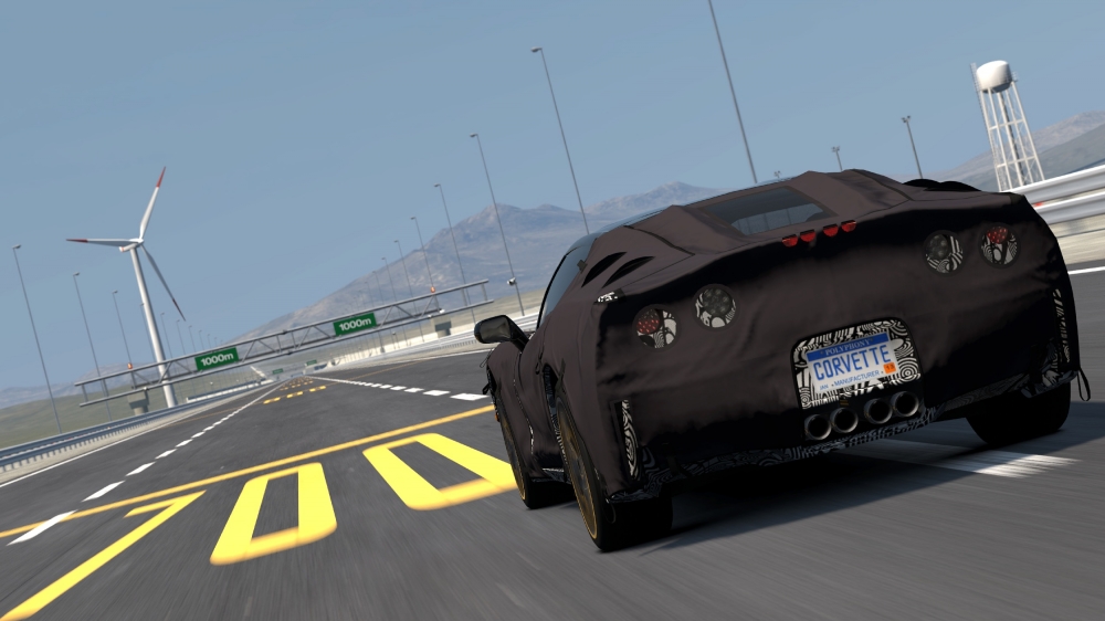 Pierwsza jazda prototypem Chevroleta Corvette