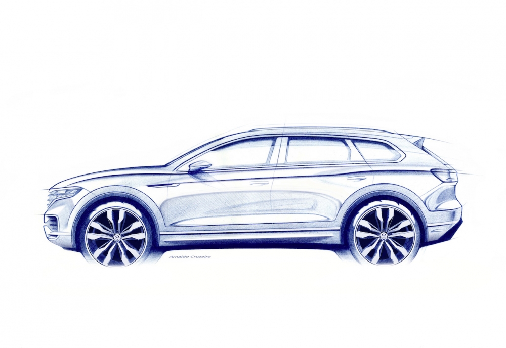 Konferencja prasowa Volkswagena - premiera nowego Touarega 