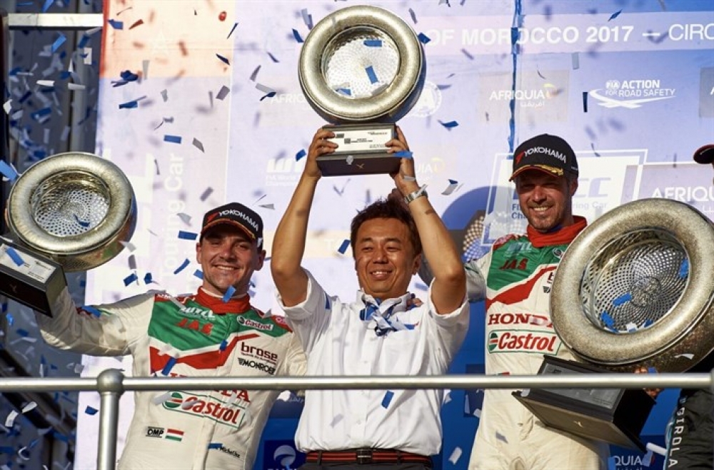 Honda wygrywa w Maroku i prowadzi w WTCC