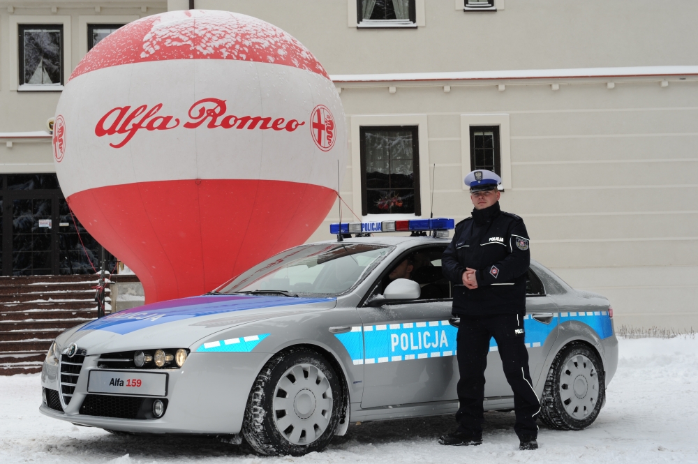 Alfa 159 w polskiej Policji
