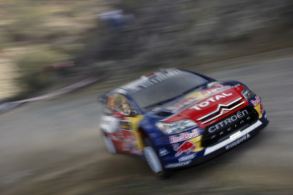 Robert Kubica w Citroenie C4 WRC