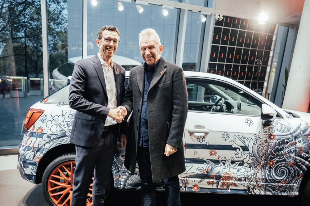 Licytacja Audi Q2 w stylistyce autorstwa Jeana Paula Gaultiera