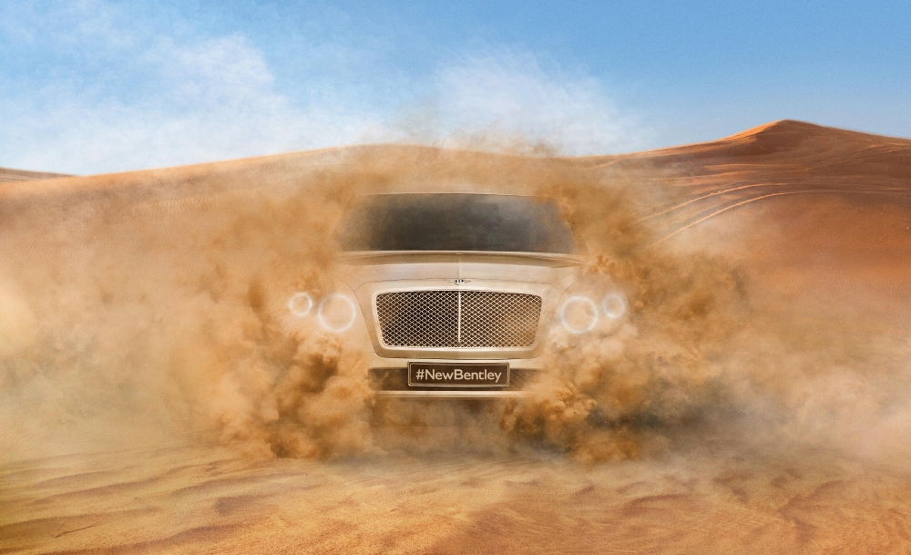 Bentley SUV - pierwsze oficjalne zdjęcie