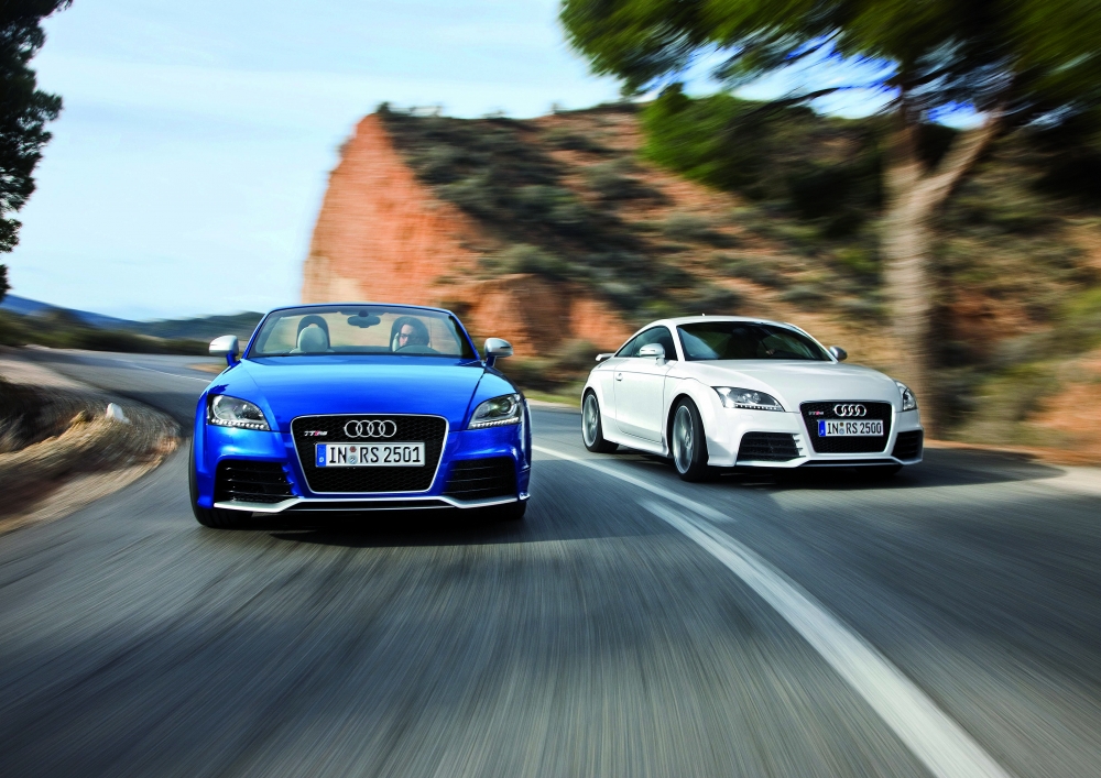 Audi TT RS z 7-biegową skrzynią DSG 
