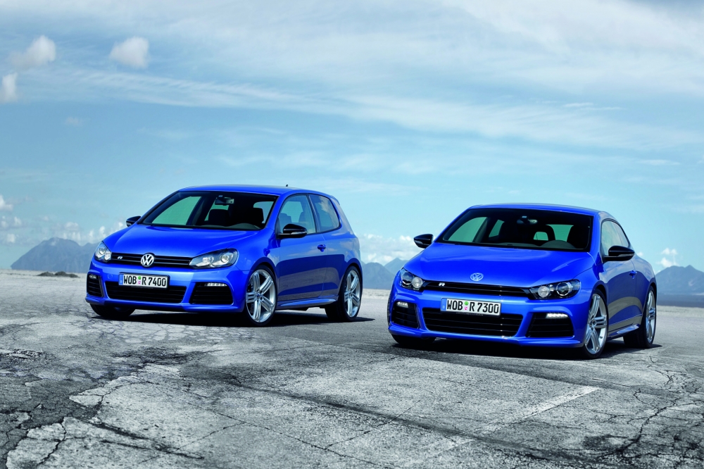 Golf R i Scirocco R w brytyjskich salonach 