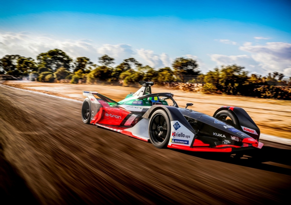 Audi e-tron FE06 w drodze do Rijadu