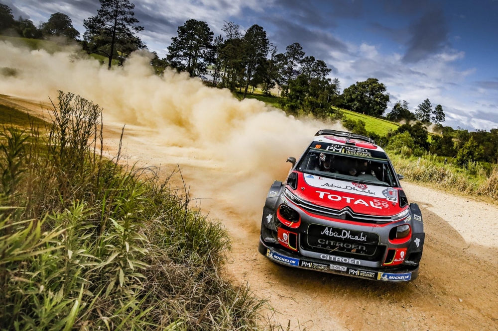 Citroeny C3 WRC przed Rajdem Monte Carlo