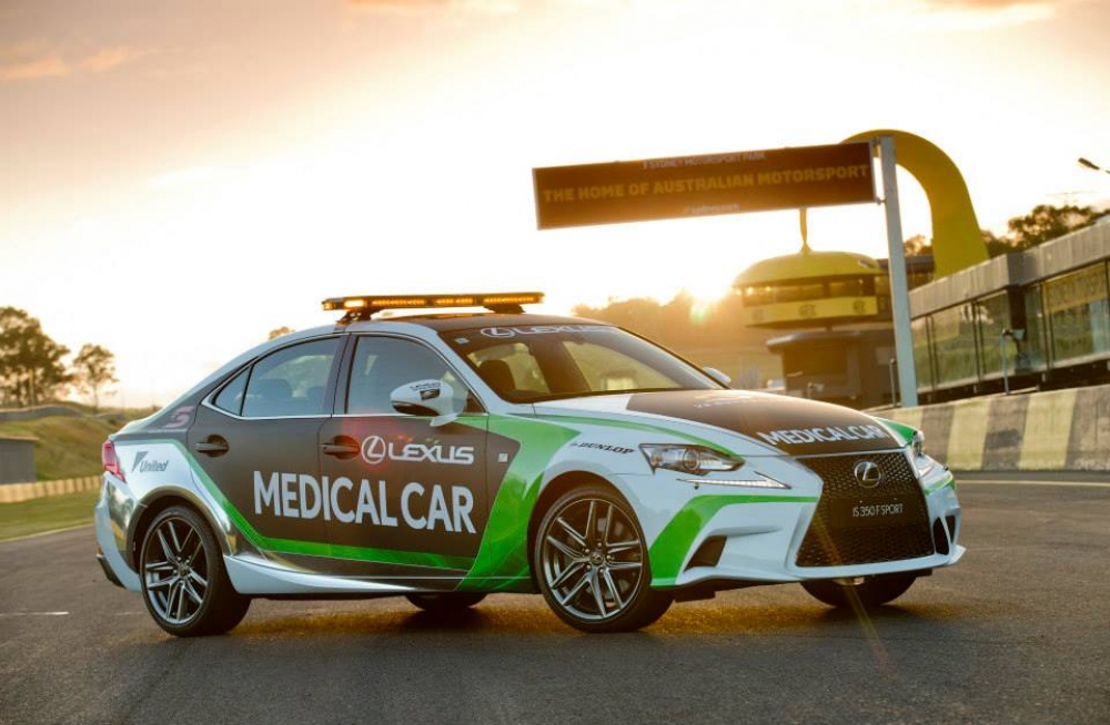 Lexus GS F samochodem bezpieczeństwa w serii V8 Supercars