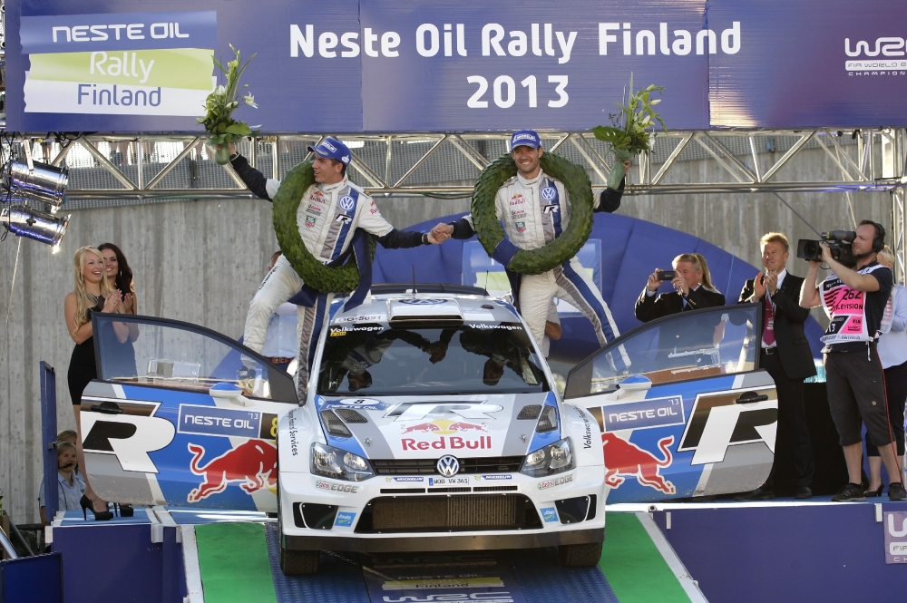 Dobra passa Volkswagena trwa - Ogier triumfuje w rajdzie Finlandii