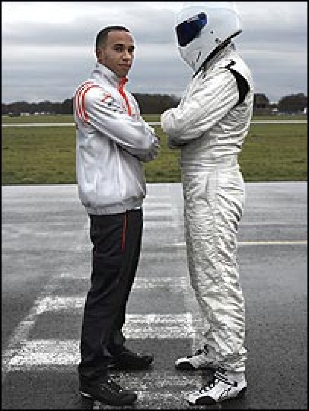 Stig + Ken Block = palenie gumy na całego! 