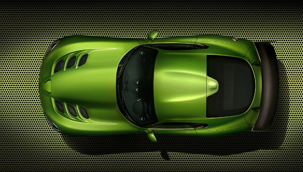 SRT Viper Stryker Green na NAIAS