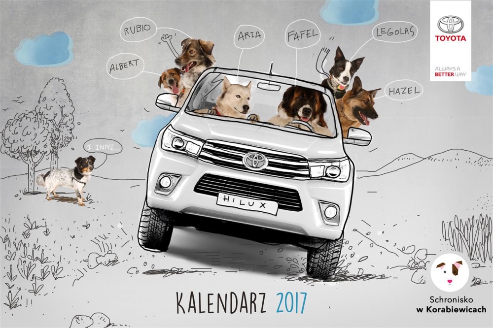 Toyota wspiera schronisko dla zwierząt w Korabiewicach