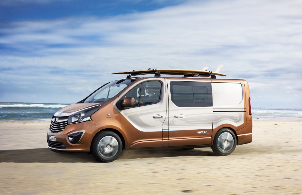 Opel Vivaro Surf Concept: luksusowy van do sportu i rekreacji