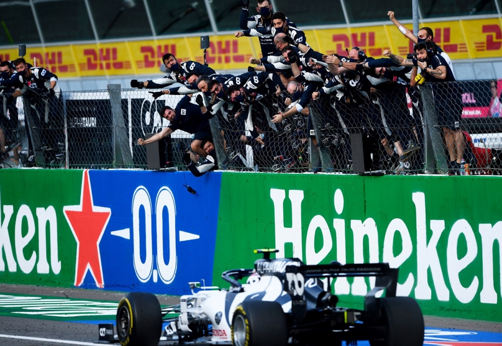 Pierre Gasly wygrywa GP Włoch Formuły 1