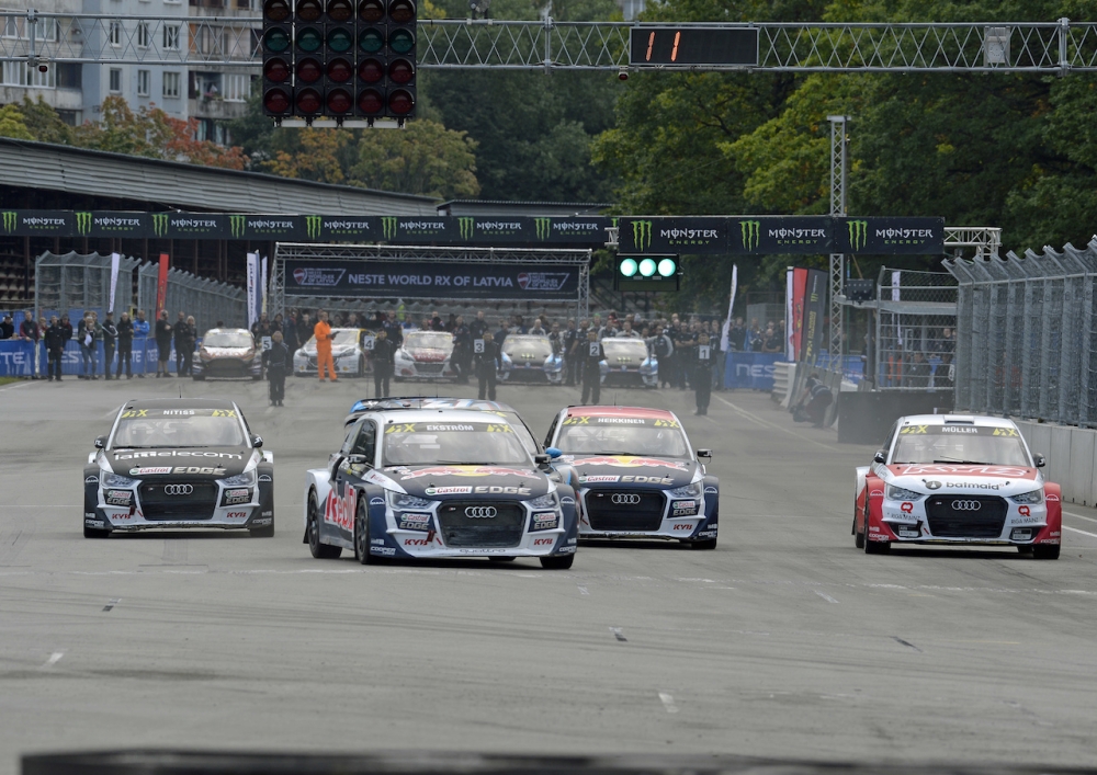 Rallycross: festiwal sportów motorowych na torze Silverstone z EKS Audi Sport
