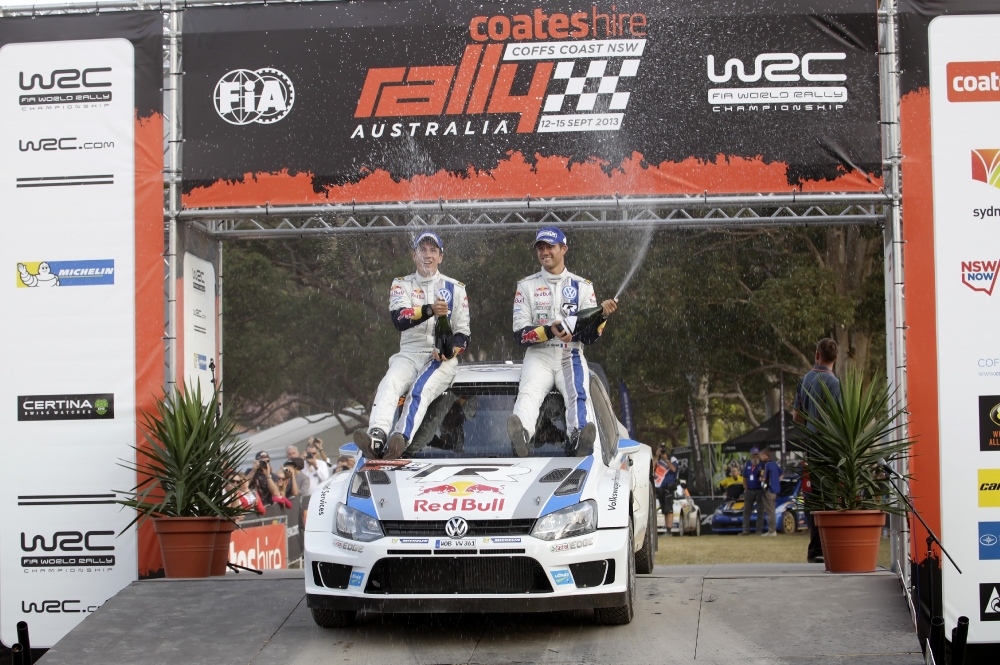 Sebastien Ogier w Polo R WRC wygrał Rajd Australii