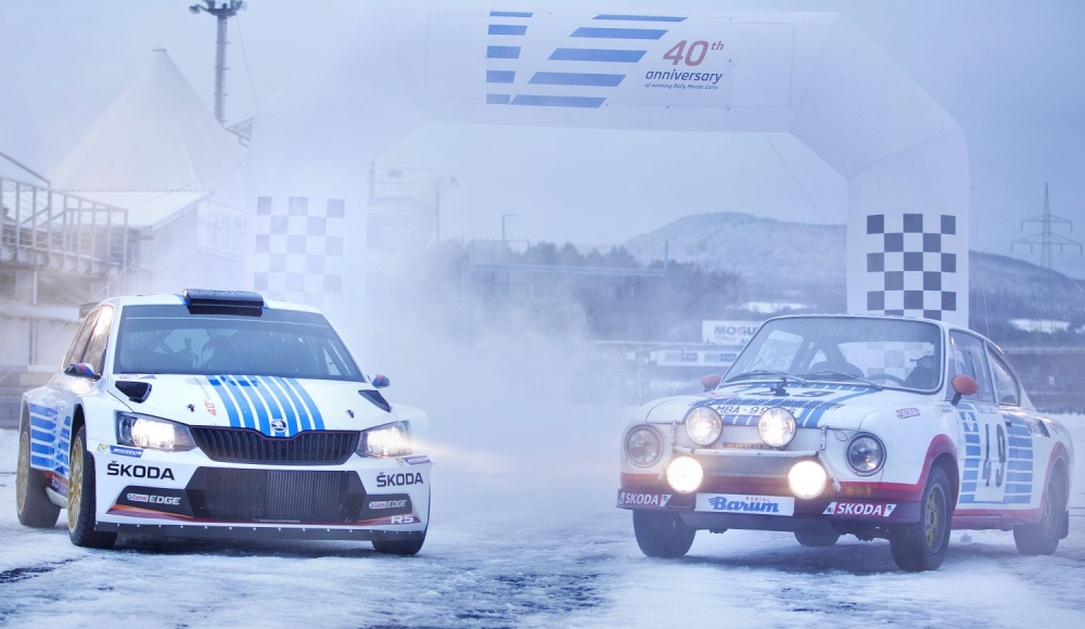 Skoda świętuje 40. rocznicę zwycięstwa w Rajdzie Monte Carlo