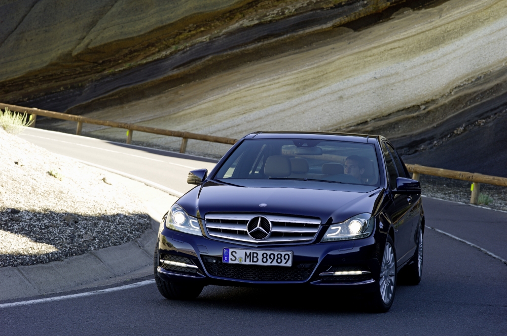 Mercedes Klasy C u kosmetyczki