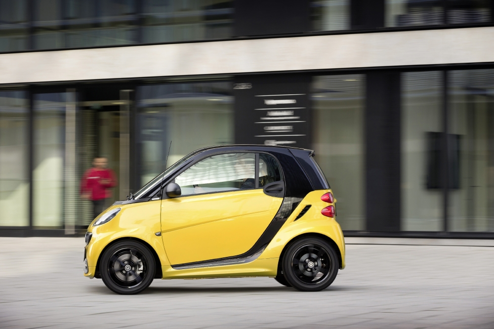Miejski blask, czyli smart fortwo cityflame