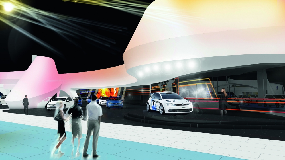 Elektryzujące stoisko Volkswagena podczas IAA 2013