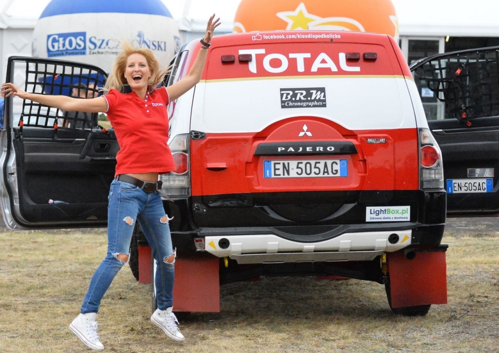 Klaudia Podkalicka w Rajdzie Polski