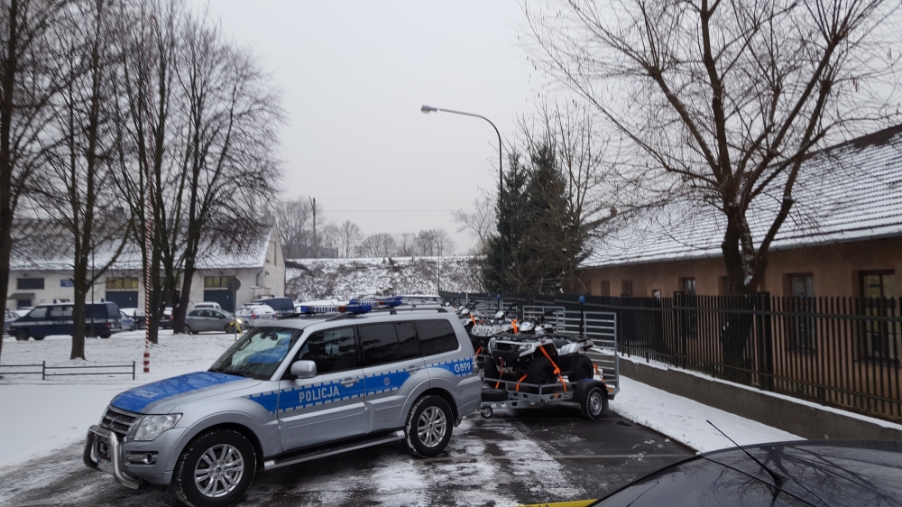 Mitsubishi Pajero wybrane przez małopolską policję