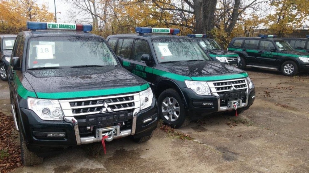 Pajero chroni granice Polski