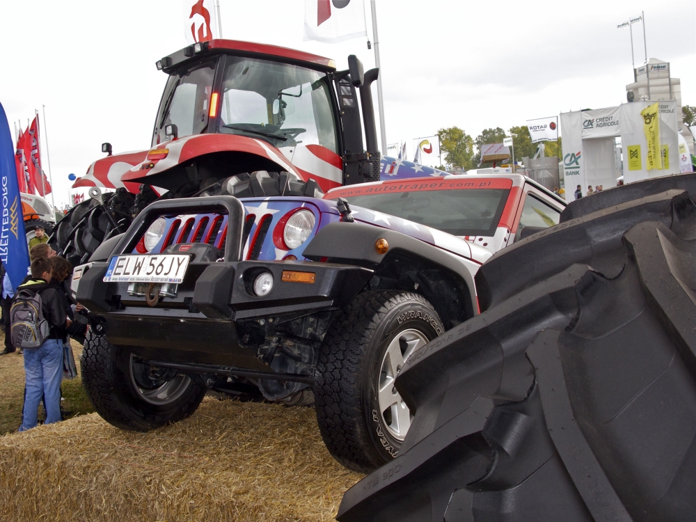 Agro show 2011 – rzecz o kombajnach naprowadzanych laserowo 