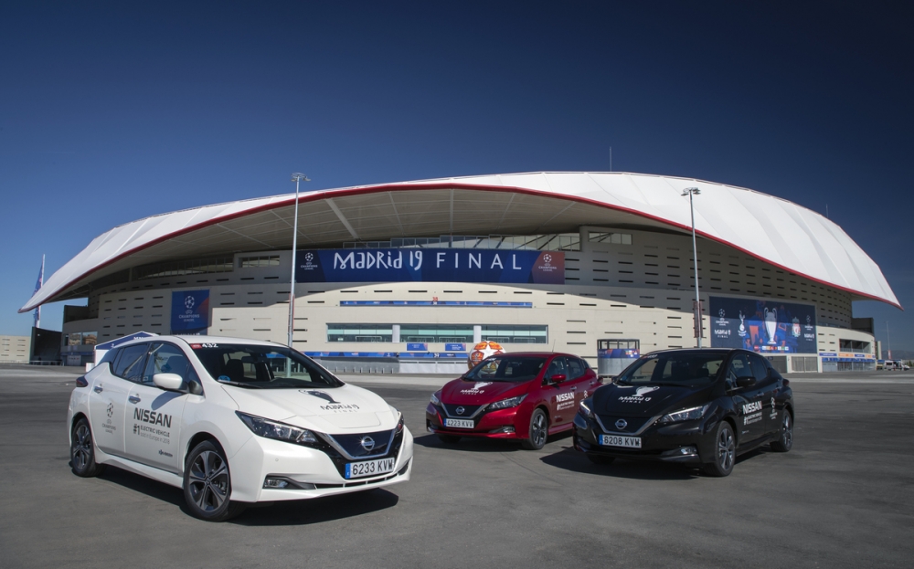 Nissan elektryfikuje finał UEFA Champions League w Madrycie!