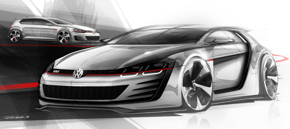 Volkswagen Design Vision GTI na Worthersee 2013