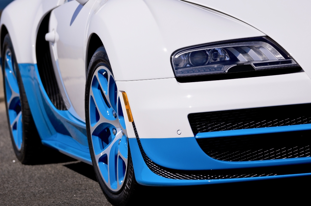 Bugatti Veyron 16.4 Grand Sport Vitesse w akcji