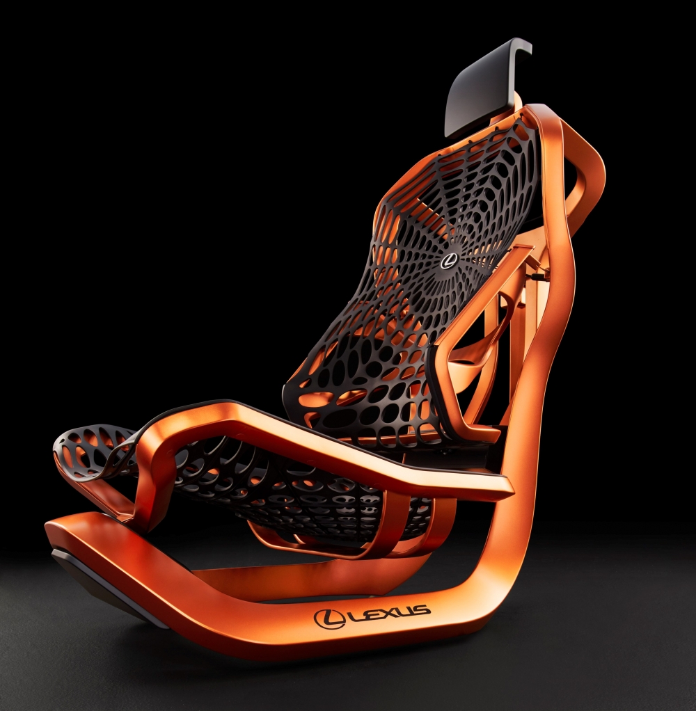 Nowatorski fotel Lexusa - Kinetic Seat
