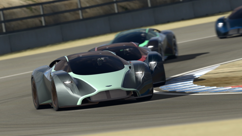 Aston Martin DP-100 vision Gran Turismo concept - debiut w Goodwood
