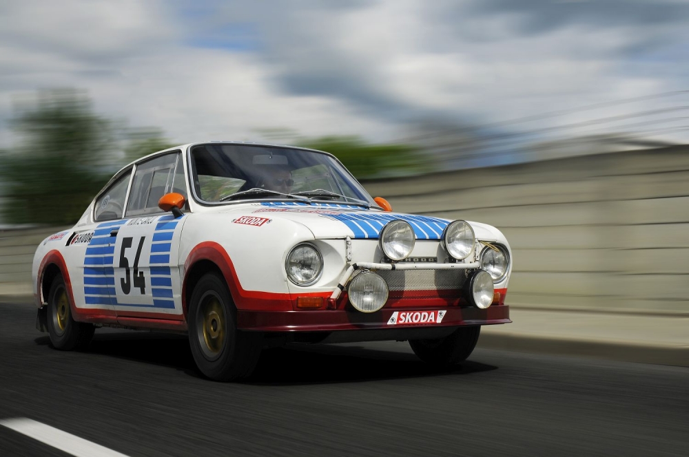 Sekstet Skody na rajdzie Sachsen Classic 2016