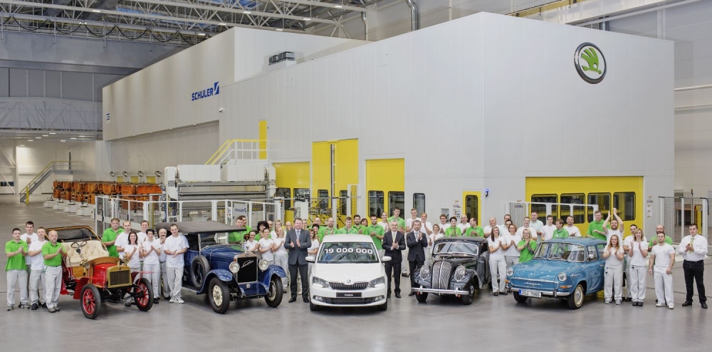 Skoda zbudowała swój 19-milionowy samochód