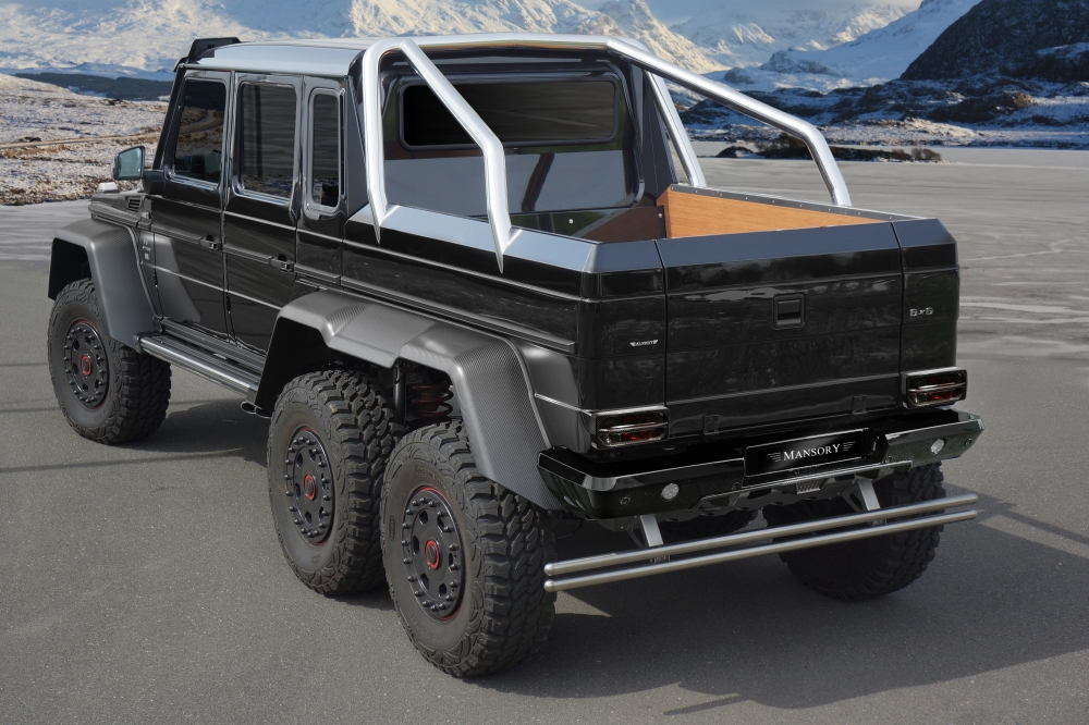 Mercedes-Benz G 63 AMG 6x6 od Mansory
